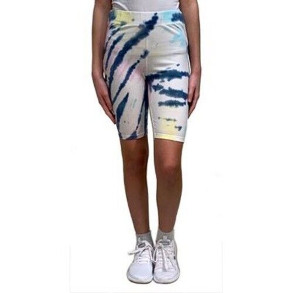 IMPERIAL STAR Girls Tie-Dye Bike Short Multicolor Size XLarge
